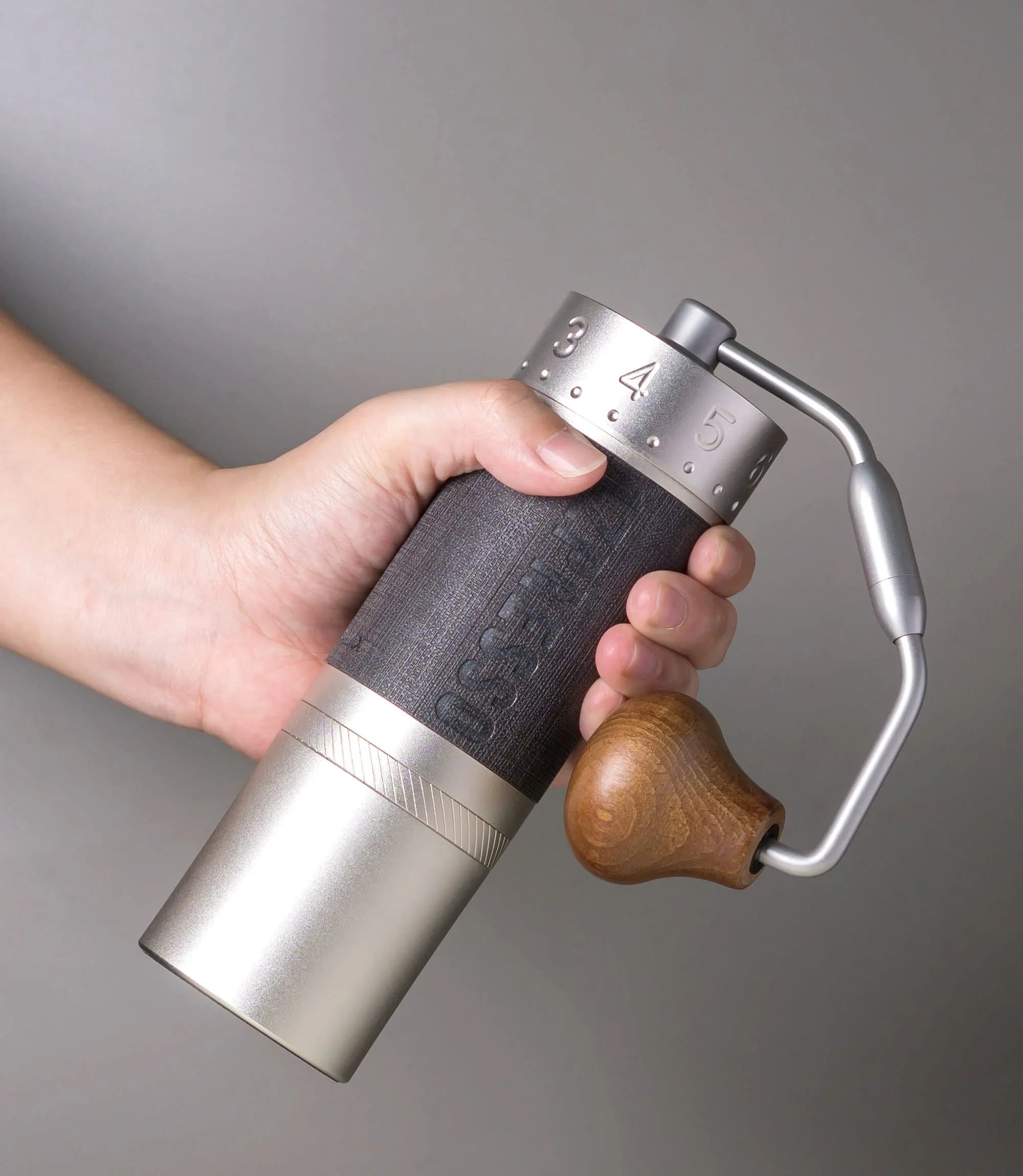 Manual Coffee Bean Grinder Silver Burr W841765