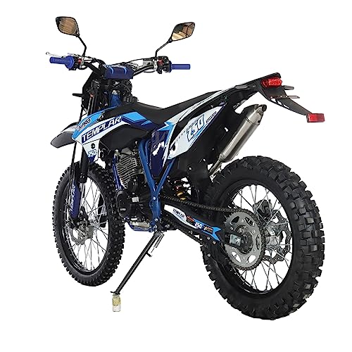 250cc Dirt Bike with 5-Speed Manual Transmission, Electric and Kick Start Q42837