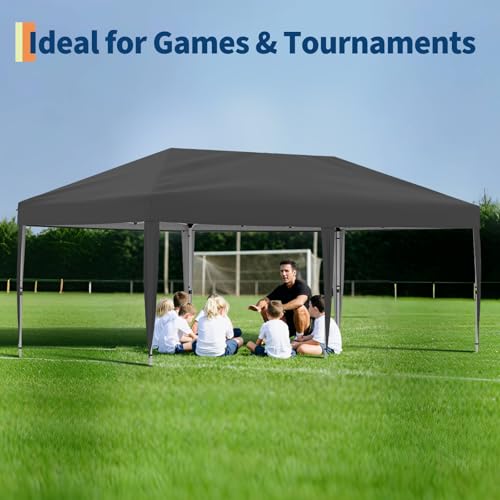Pop Up Canopy Tent with Roller Bag and Adjustable Height O962