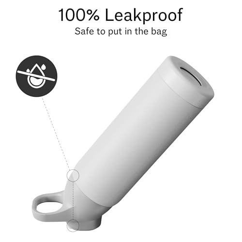 Insulated Stainless Steel Water Bottle with Straw, 24 oz X205853