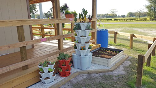 Automatic Self Watering Vertical Tower Garden System for Indoor or Outdoor Use T6424