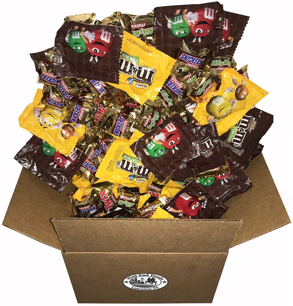 Assorted Candy Variety Pack (5 lb) Mini Size Bulk Z130380
