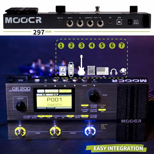 Portable Multi Effects Pedal O3026