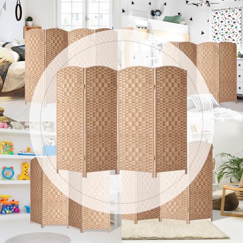 3 Panel Folding Room Divider, Privacy Screen, Dark Mocha S685