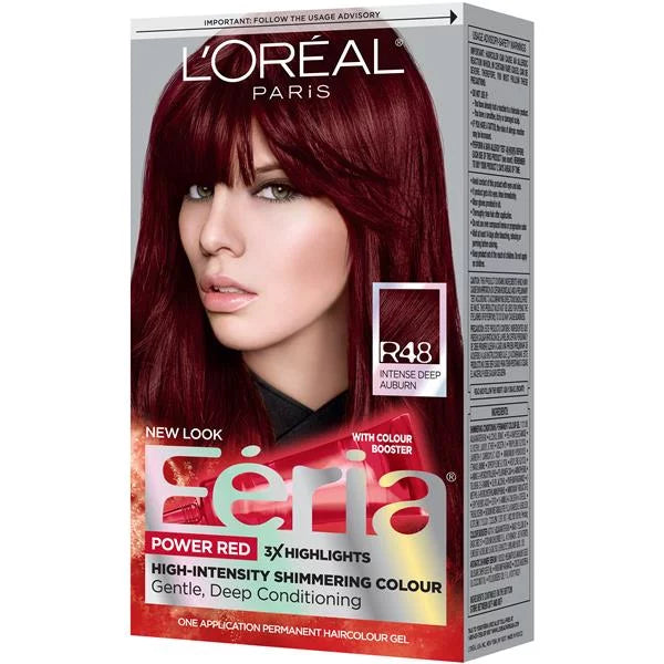 Intense Deep Auburn Hair Color, 2 Pack A225