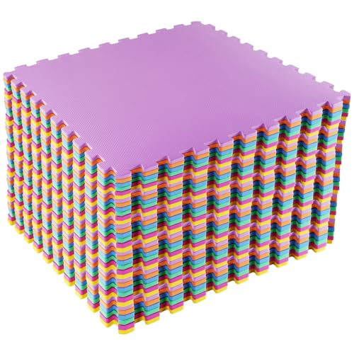 Puzzle Exercise Mat with EVA Foam Interlocking Tiles for MMA, Gymnastics and Home Gym N211438