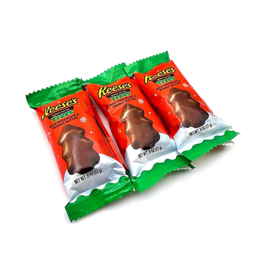 Milk Chocolate Peanut Butter Christmas Trees Candy, 4 Pounds B44234