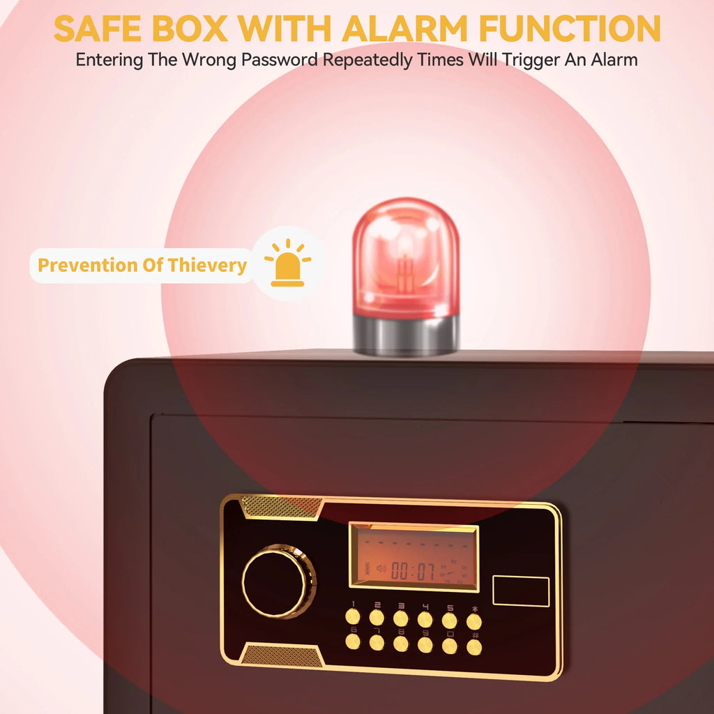 Security Safe Box with Digital Keypad for Documents and Valuables X149002