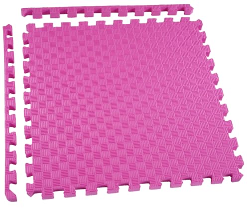 Puzzle Exercise Mat with EVA Foam Interlocking Tiles for MMA, Gymnastics and Home Gym N211438