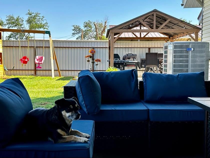 10 x 10 ft Hardtop Gazebo with Netting and Curtains, Galvanized Steel Roof for Patio and Garden X50618