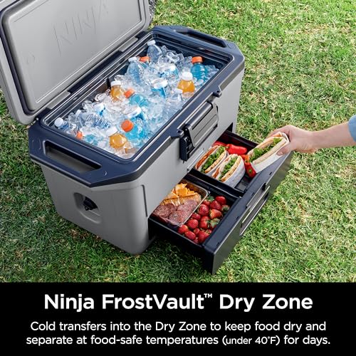 50qt Hard Cooler with Dry Zone Insulated Storage K64179