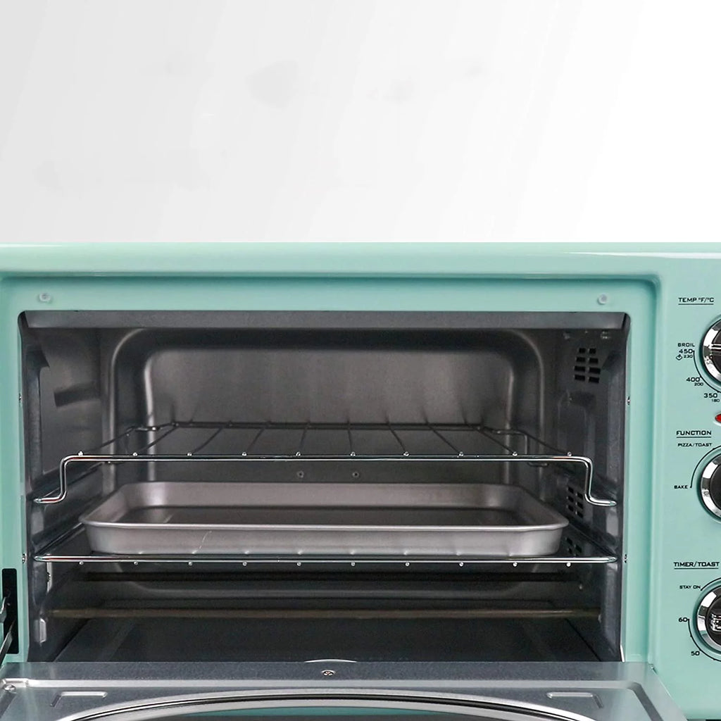Retro 12-Slice Convection Toaster Oven, Aqua S902989