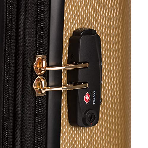 Expandable Hardside Carry-On Luggage with Spinner Wheels and TSA Lock F31623