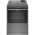 Maytag Med7230h 27" Wide 7.4 Cu. Ft. Energy Star Rated Electric Dryer - Metallic Slate