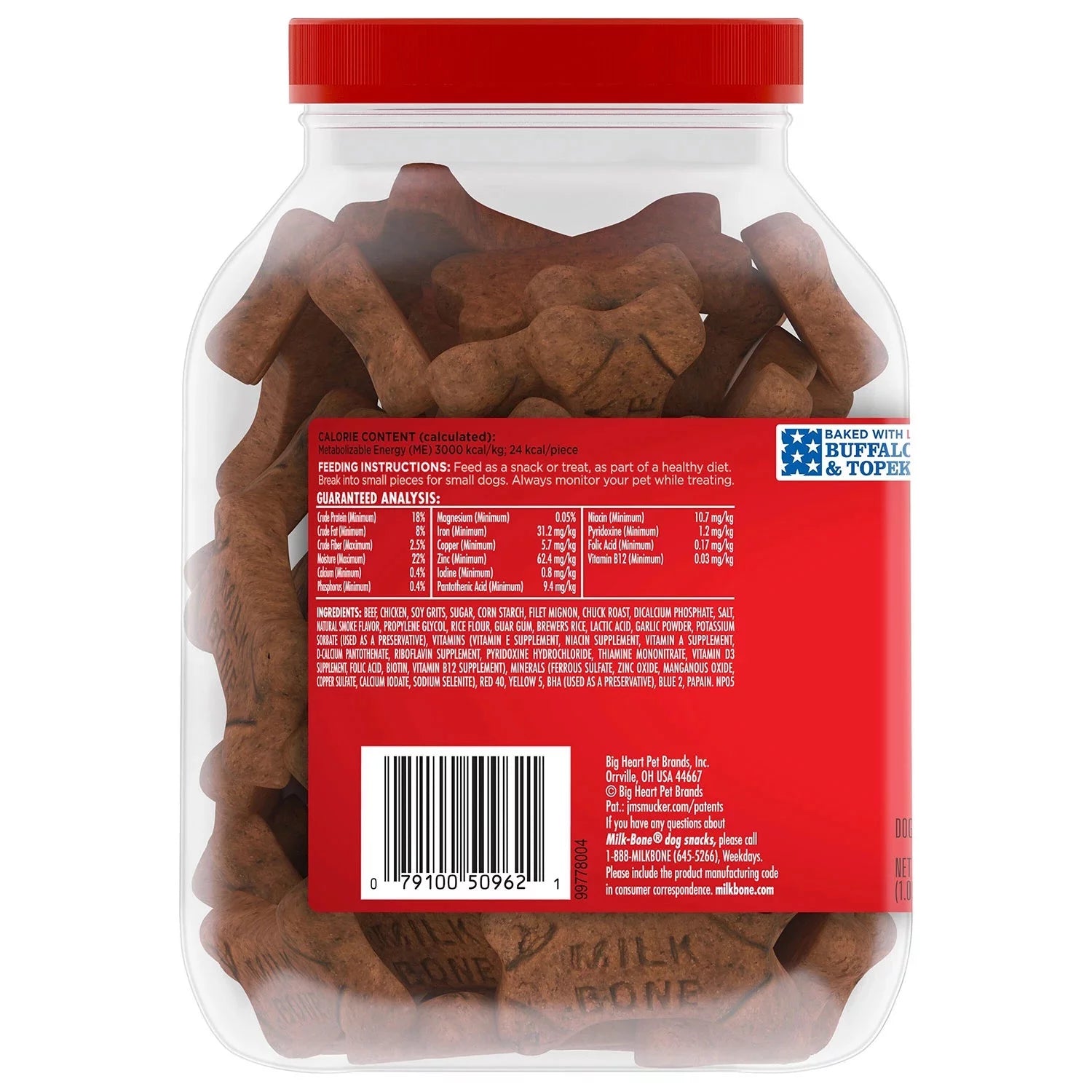 Soft & Chewy Beef & Filet Mignon Dog Snacks P818