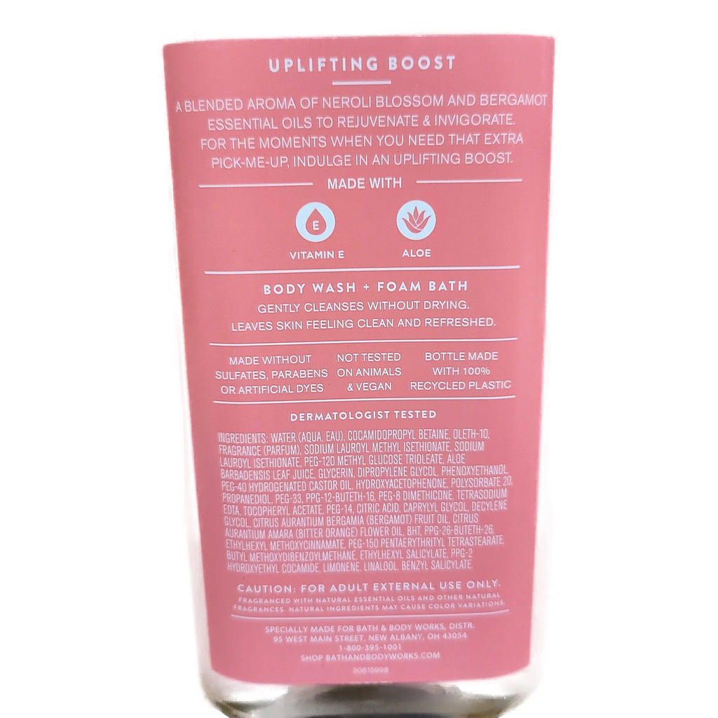 NEROLI BLOSSOM BERGAMOT Body Wash Foam Bubble Bath 2 Pack K582988
