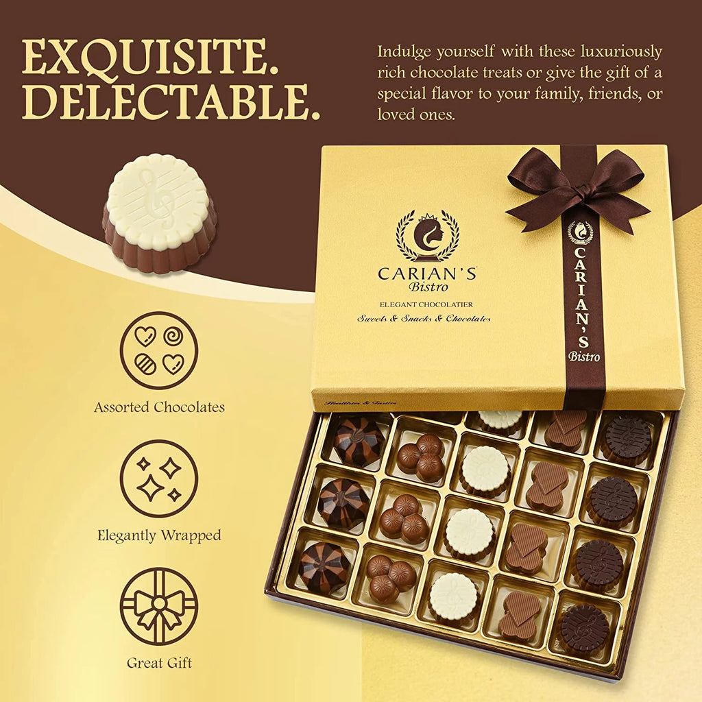 Gourmet Chocolate Gift Box, Assorted Treats C40600