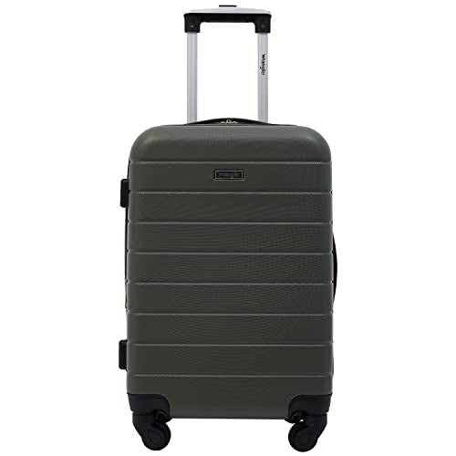 Smart Luggage Set with Cup Holder and USB Port, 20-Inch Carry-On K967
