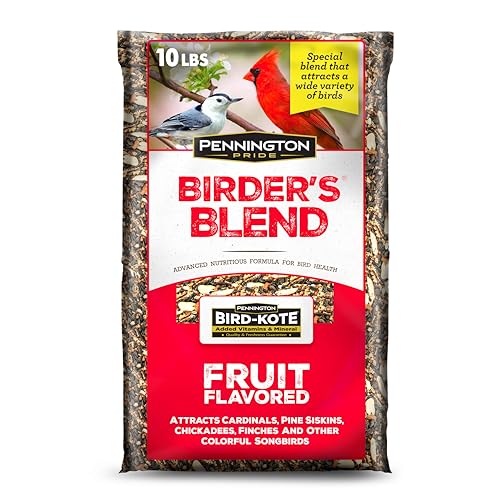 Wild Bird Seed for Outside Feeders, High-Protein, No-Waste, 15-lb Bag F570741