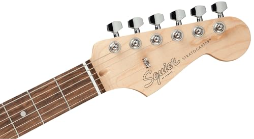 Stratocaster Electric Guitar Bundle with Amplifier, Gig Bag, Strap, Cable, Picks, and DVD S5583