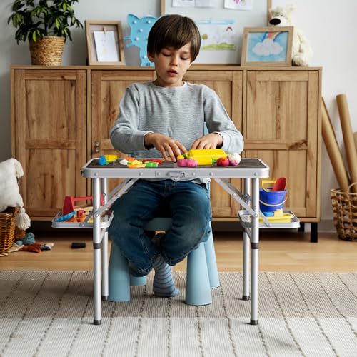 Folding Camping Table Small 2ft Portable Aluminum W647