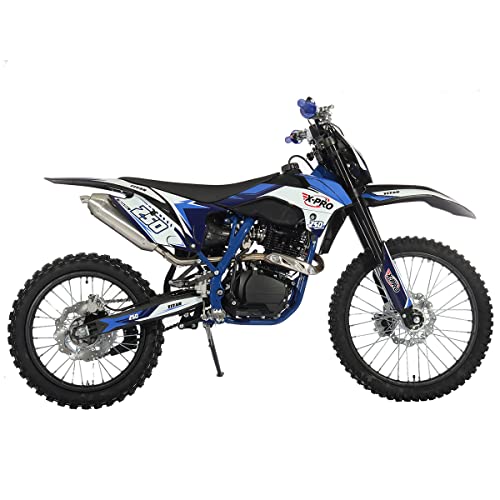 250cc Dirt Bike, 5-Speed Manual, Electric/Kick Start, 21"/18" Wheels V39817