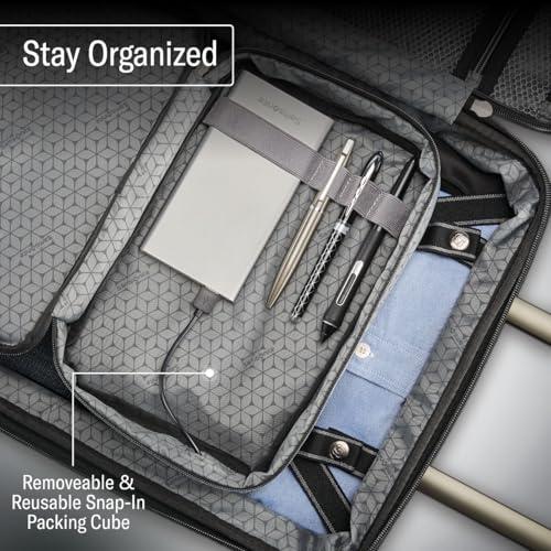 Carry-On Hardside Expandable 21-Inch Luggage with Spinner Wheels and TSA Lock T525535