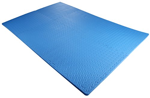Puzzle Exercise Mat with EVA Foam Interlocking Tiles for MMA, Gymnastics and Home Gym N211438
