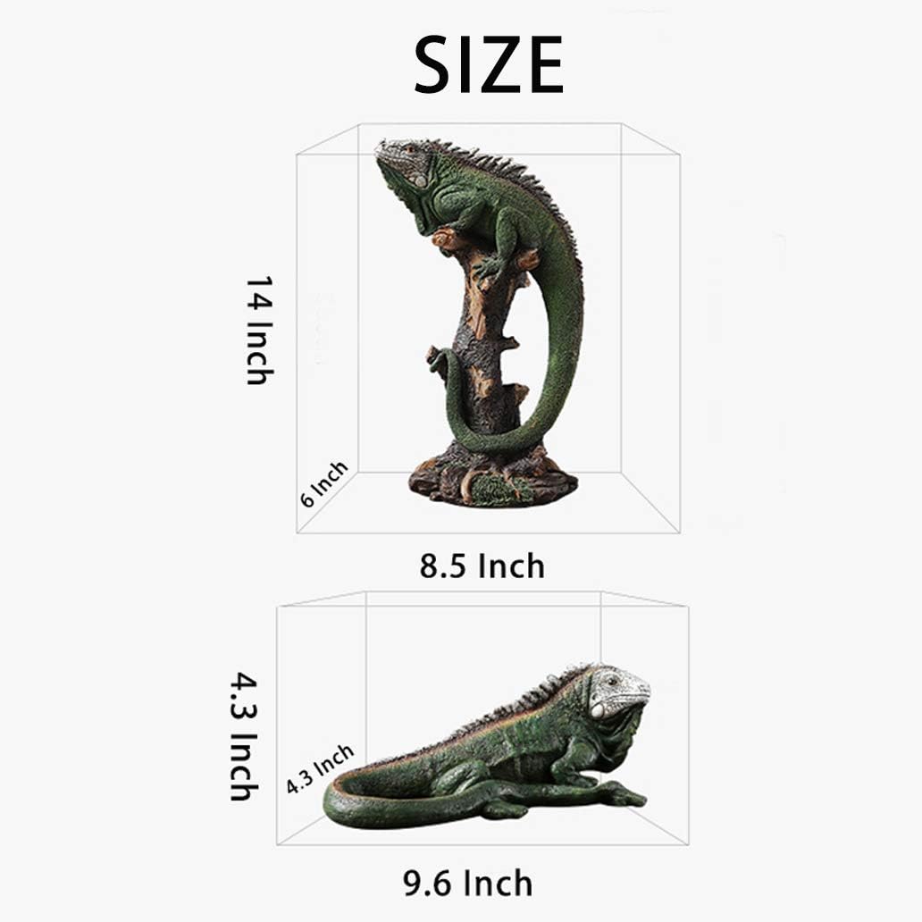 Lizard Statue Resin Sculpture for Home Decor H550