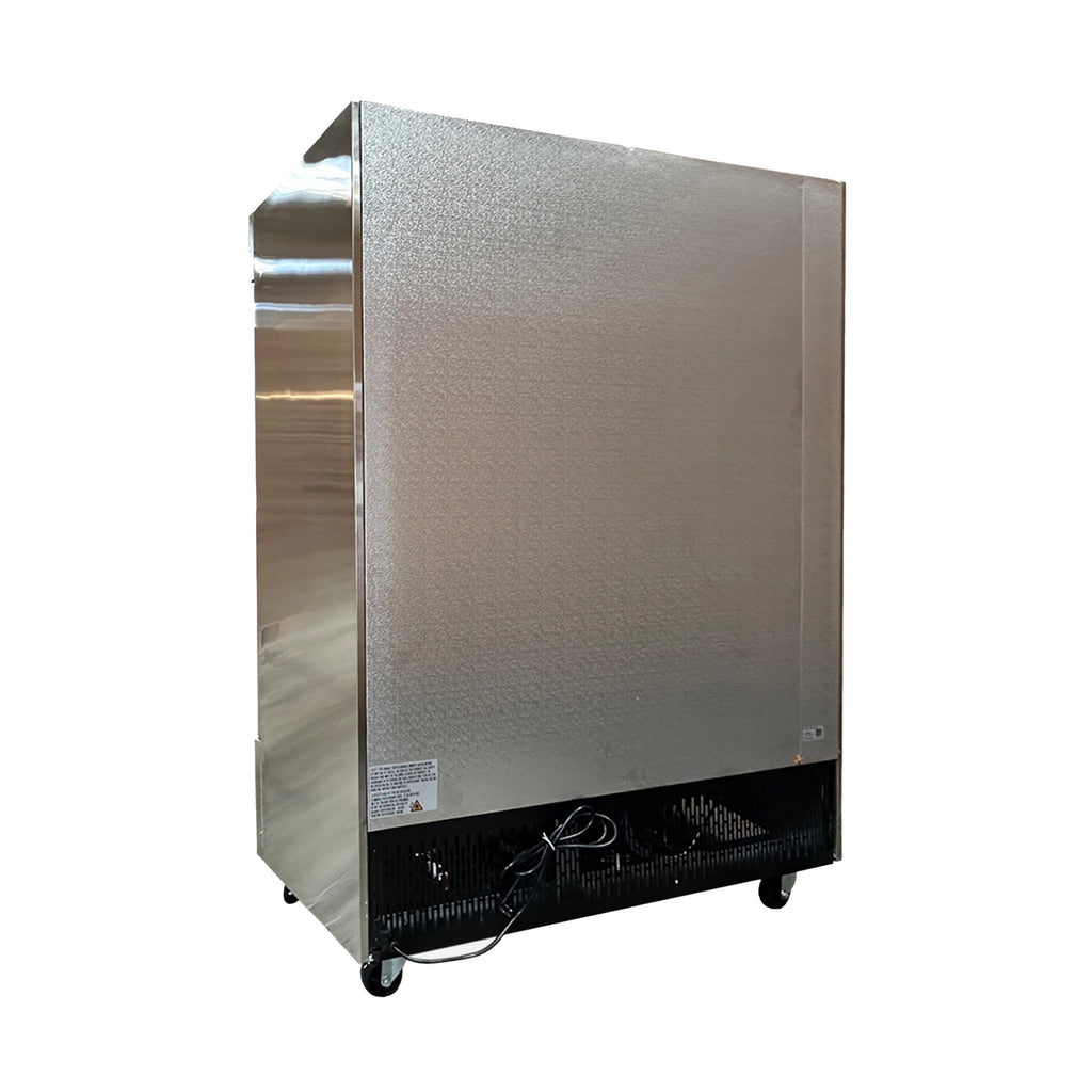 Two Glass Swing Door Stainless Steel Commercial Freezer A279751