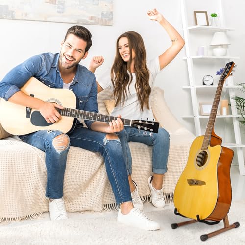 Foldable Hardwood Guitar Stand N691996