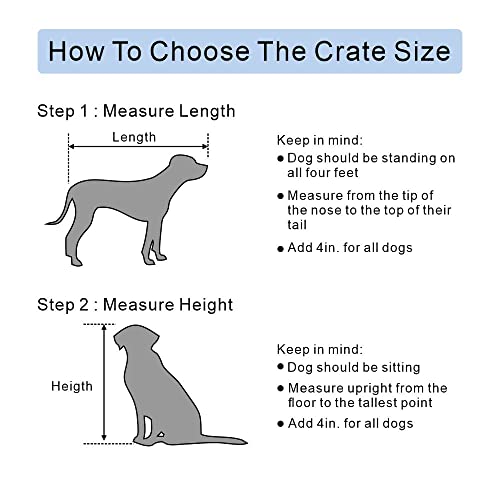 Wooden Dog Crate End Table with Double Doors and Pet Bed T245171