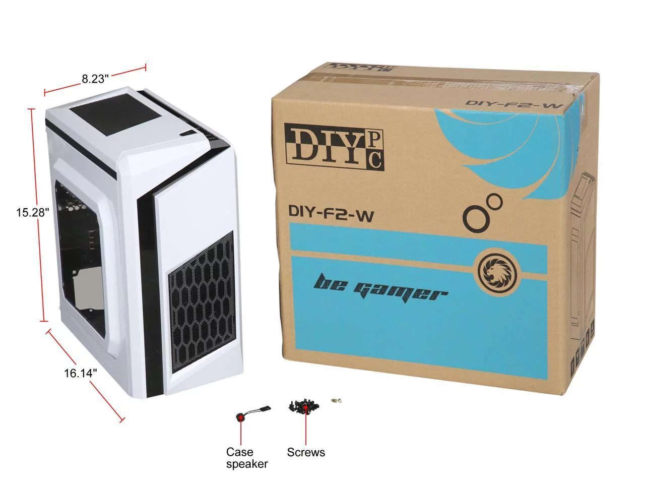 Mini Tower Computer Case with SPCC Steel G870676