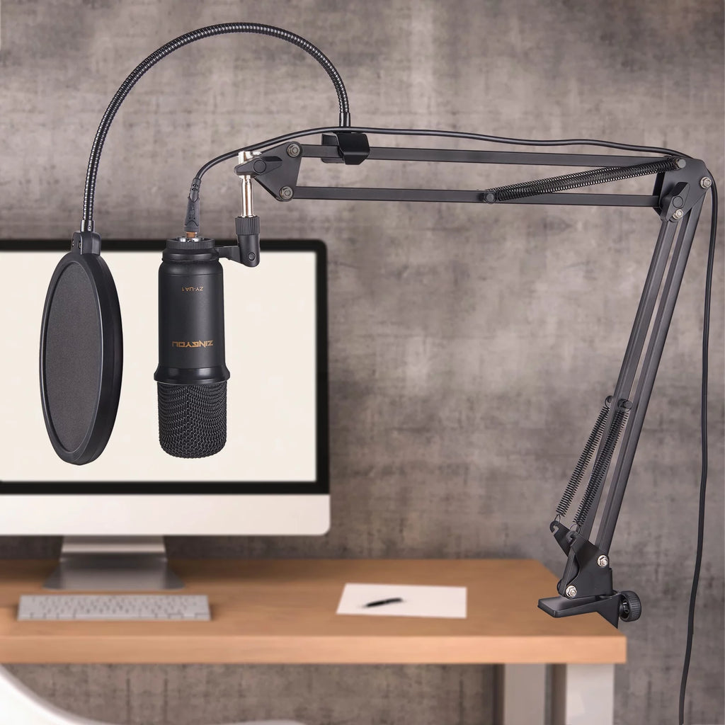 USB Microphone Bundle for Computer Recording Podcasting Gaming Streaming X79762