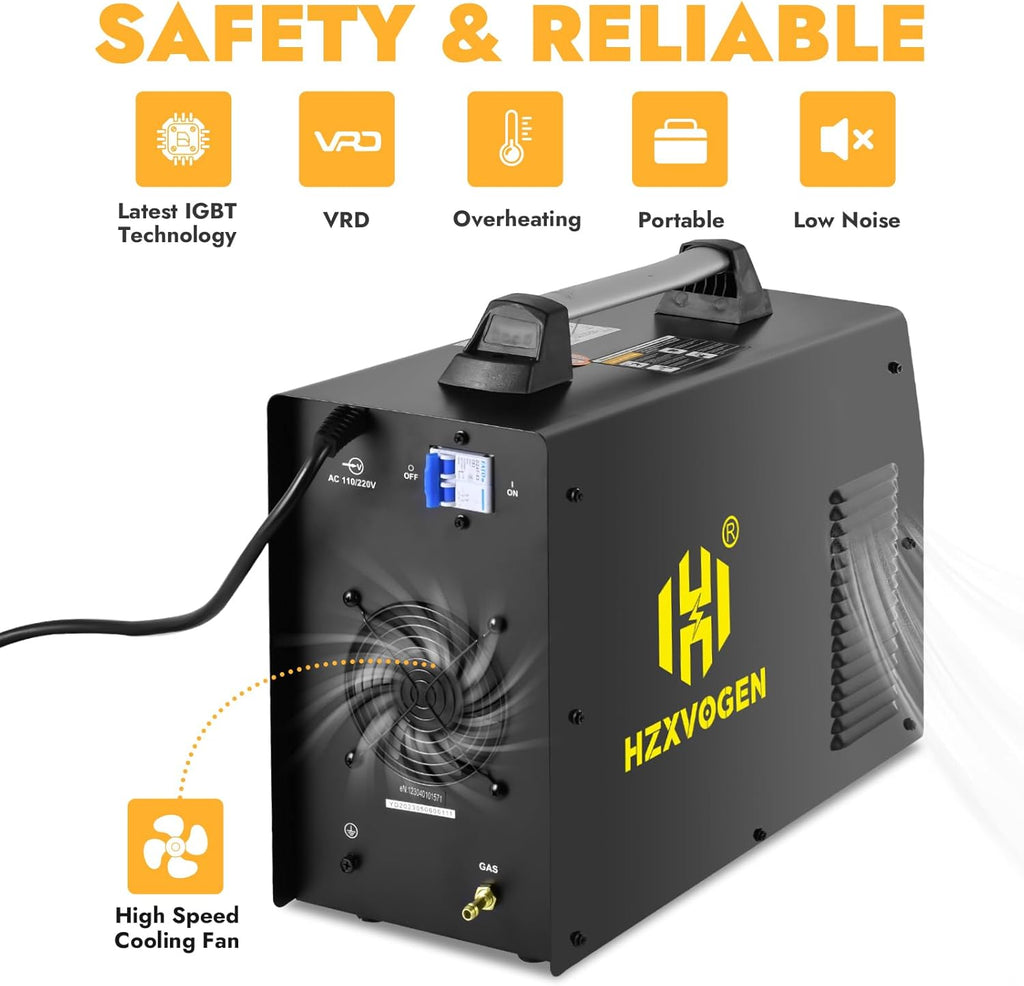 200Amp AC/DC TIG Welder with Pulse, 4 in 1 Multiprocess Dual Voltage Q605055