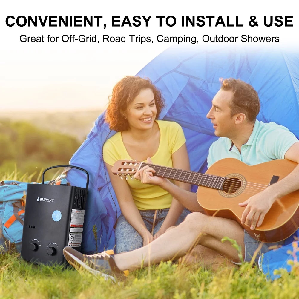 Outdoor Portable Propane Tankless Water Heater with Pump H2015
