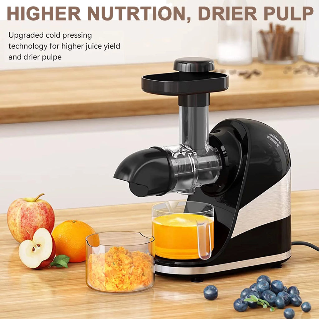 Cold Press Juicer for Fruits and Vegetables with Quiet Motor F4206