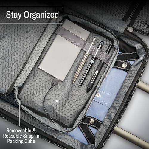Carry-On Hardside Expandable 21-Inch Luggage with Spinner Wheels and TSA Lock T525535