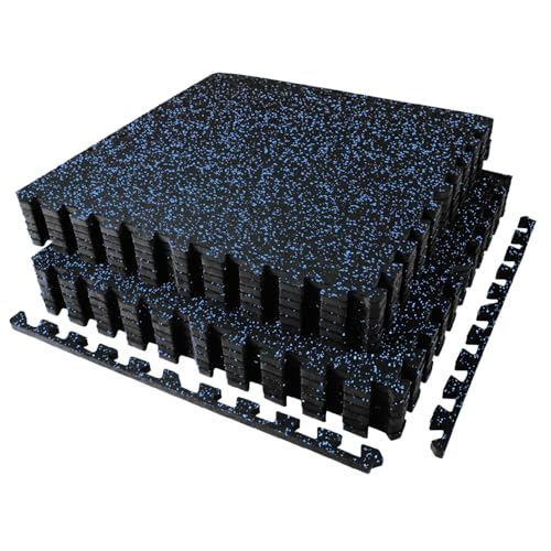 Exercise Mats 24 Sq Ft Interlocking EVA Foam for Home Gym I7577