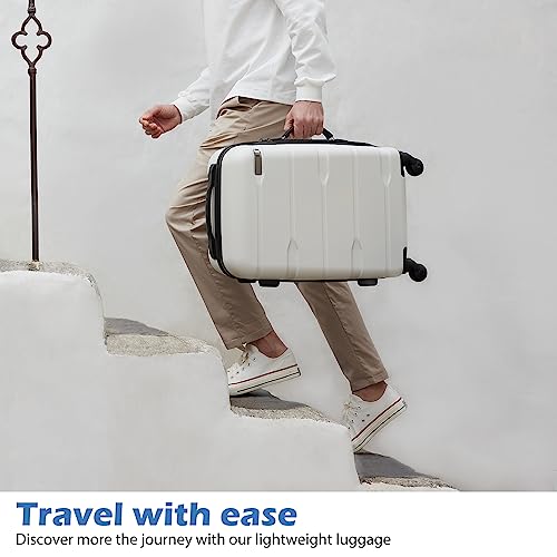 PC+ABS Spinner Suitcase with TSA Lock, 20in Carry-On Q530