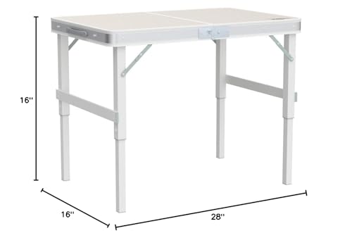 3ft Aluminum Folding Camping Table with Carrying Handle L179408