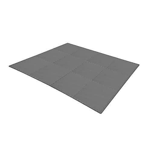 Puzzle Exercise Mat with EVA Foam Interlocking Tiles for MMA, Gymnastics and Home Gym N211438