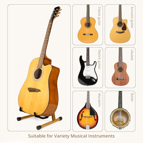 Foldable Hardwood Guitar Stand N691996