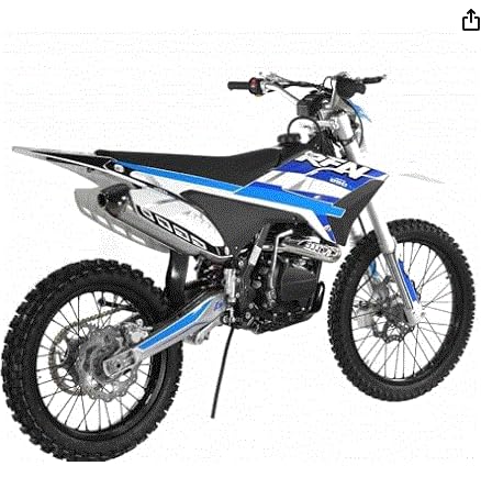 250cc Dirtbike 5 Speed Racing Bike Blue L4906