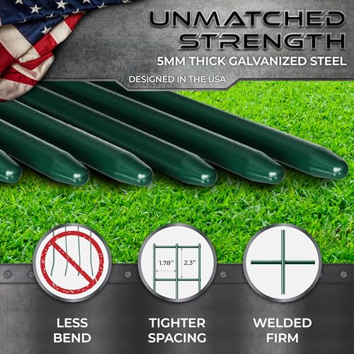 Dog Digging Fence Barrier 5 Pack Black 24in x 15in D5418