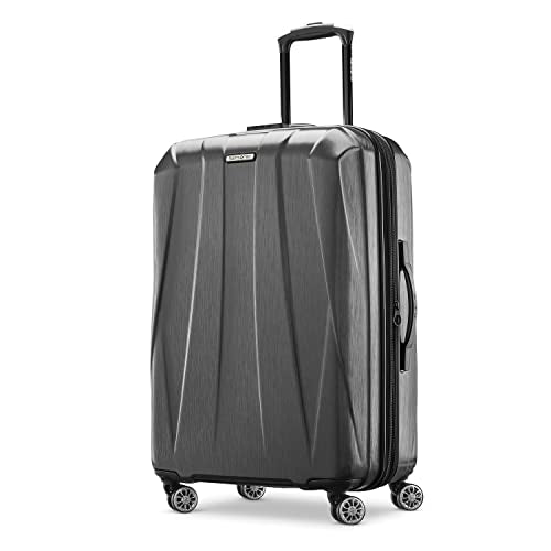 Hardside Expandable Carry-On Luggage with Spinner Wheels, Black, 20-Inch S82043