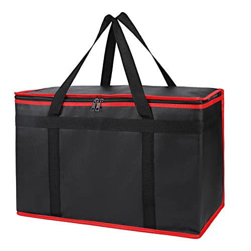 Insulated Food Delivery Bag Hot Cold Meal Carrier Cooler Tote K646948