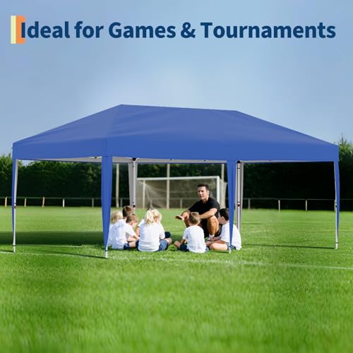 Pop Up Canopy Tent with Roller Bag and Adjustable Height O962