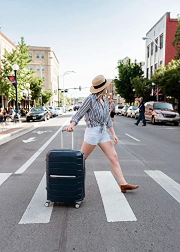 21-Inch Hardside Carry-On Luggage with Spinner Wheels W53970