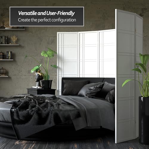 6 Panel Honey Room Divider X65165